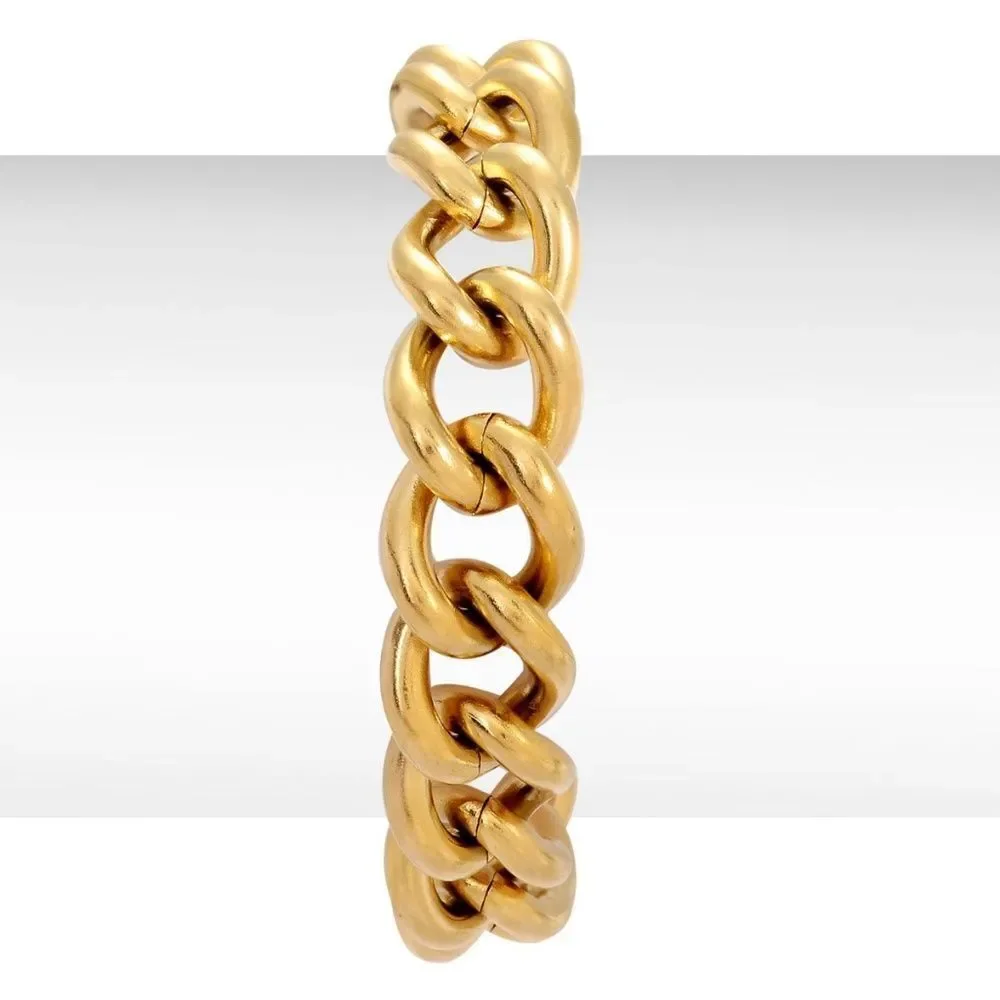 Bracelet ION Plated YG Stainless…